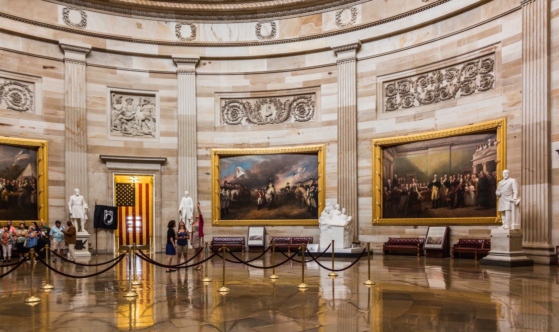 La Rotonde dans le Capitole des États-Unis à Washington, DC
